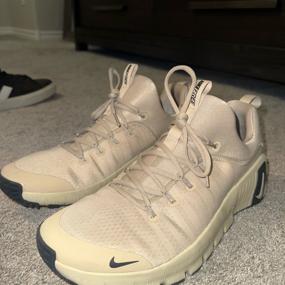 Nike Cream Athletic Shoes